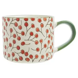 Tranquillo Tasse Vintage Garden 0,4 l Rot