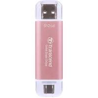Transcend ESD310P 512 GB USB-C 3.2 Rosa TS512GESD310P