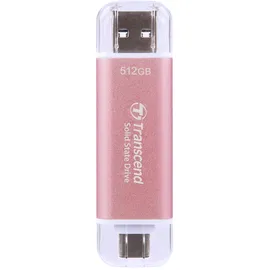Transcend ESD310P 512 GB USB-C 3.2 Rosa TS512GESD310P
