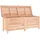 furnicato Gartentruhe 150 x 50 x 56,5 cm Braun