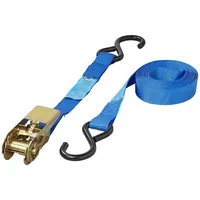 PRO PLUS Spanngurt blau mit Ratsche 5 m