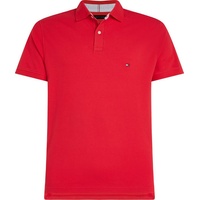 Tommy Hilfiger Poloshirt »1985 REGULAR POLO«, mit Kontraststreifen innen am Kragen, Gr. XXXL, Primary Red, , 55058138-XXXL