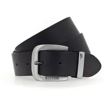 Mustang Gürtel aus Rindleder mit Pullup-Effekt in Schwarz-115