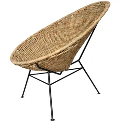 Acapulco Design - Acapulco Palma Chair, palma / schwarz