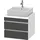 Duravit Waschtischunterschrank 2 Schubkästen 60 x 54,8 cm Grau/Weiß Matt
