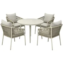 Greemotion Avola Set 5-tlg. Taupe/Grau