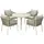 Greemotion Avola Set 5-tlg. Taupe/Grau