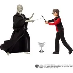 MATTEL GNR38 Harry Potter Geschenkset für Sammler mit Voldemort-Puppe und Harry Potter-Puppe