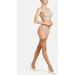 camano 3D Premium Natural 20 DEN Halterlose Strümpfe Damen 0002 - sun kissed S