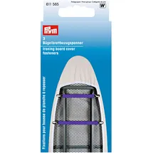 Prym 1 611565 Bügelbrettbezugsspanner Info@prym.com, Polyester, violett, On Size, 3 Anzahl