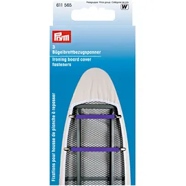 Prym 1 611565 Bügelbrettbezugsspanner Info@prym.com, Polyester, violett, On Size, 3 Anzahl