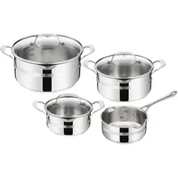 Tefal Jamie Oliver Cook Smart Topf-Set 7-tlg. 3 x Kochtopf + Stielkasserolle