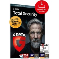 G Data Total Security 2024 3 PC / Geräte 1 Jahr G-Data Total Protection ESD DE