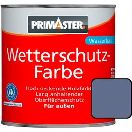Primaster Wetterschutzfarbe 750 ml taubenblau