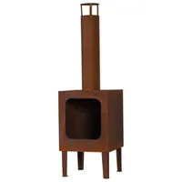 markone Gartenkamin 200-3 Ø 115 cm Rostoptik
