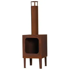 Gardener Gartenkamin 200-3 Ø 115 cm Rostoptik