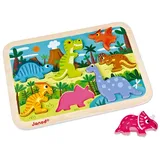 Janod Chunky Puzzle Dinosaurier 7-tlg. J07054