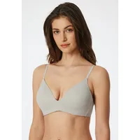 SCHIESSER Bügelloser BH Invisible Soft Padded in grau-jaspe |