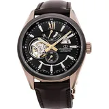 Orient Contemporary Mechanical Modern Skeleton Leder 41 mm RE-AV0115B00B