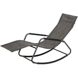 ACAMP Schaukelliege 143 x 57 x 81 cm Anthrazit