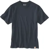 CARHARTT Non-Pocket Short Sleeve T-Shirt, blau, Größe M