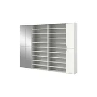 Xonox.home Garderobenkombination - weiß , Maße cm B: 232