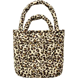 senses.the label SENSES.THE LABEL, Damen, Gr. B/H/T: 40cm x 45cm x 10cm, leo, Polyester, bedruckt, Taschen Beuteltasche