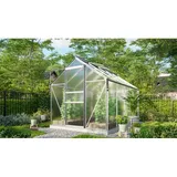 Vitavia Vitavia, Gewächshaus "Marley" inkl. Ready2Grow Zubehör-Set,aluminium eloxiert,6,2 m2