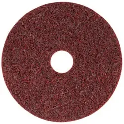 3M Schleifvliesscheibe Scotch Brite SC-DH D.178mm medium rot m.Zentrierung
