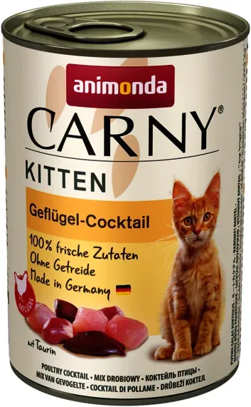 Animonda Cat Carny Kitten Geflügel-Cocktail 400g (Rabatt für Stammkunden 3%)