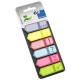Info Symbole Haftmarker farbsortiert "Symbole" 6x 25 Streifen