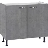 OPTIFIT Spülenschrank »Cara«, Breite 90 cm, grau