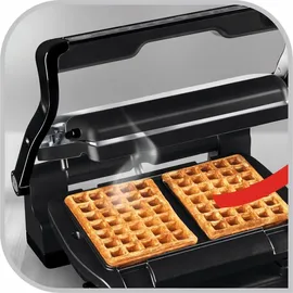 Tefal Waffelplatten | passend für OptiGrill+ und Elite Modell | inklusive Schöpfkelle