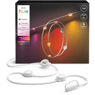 Philips Lichterkette LED 9 m Weiß
