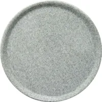 6x Pizzateller Granit, Granit, ⌀330mm, Porzellan