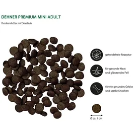 Dehner Premium Hundefutter Trockenfutter getreidefrei Fisch / Lamm 8 kg