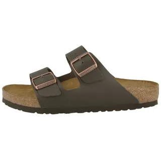 Birkenstock Arizona Naturleder schmal dunkelbraun 36