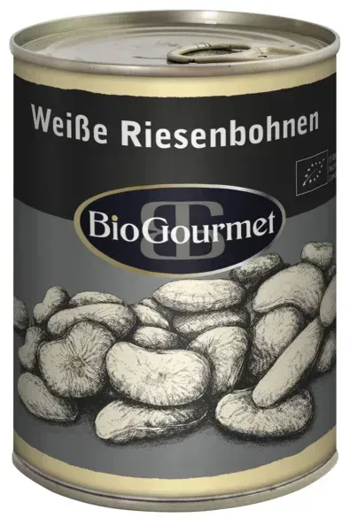 BioGourmet Weiße Riesenbohnen bio