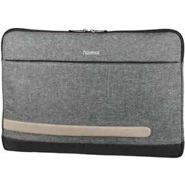 Hama 196602 Terra Notebooktasche für maximal 33,8 cm (13,3 grau,