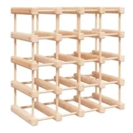 vidaXL Weinregal 46,5 x 23 x 46,5 cm Braun