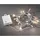 Konstsmide LED Lichterkette 2 m Transparent Warmweiß