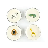 CreaTable Tafelservice Safari 4-tlg. bunt
