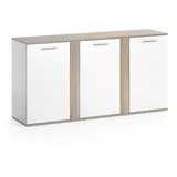 Vicco Kommode Novelli, 155 x 80 cm mit Türen