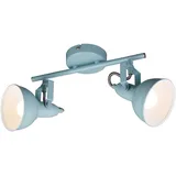 Briloner - Deckenleuchte Deckenspots dreh- &schwenkbar 40w 2xe14 mint Metall