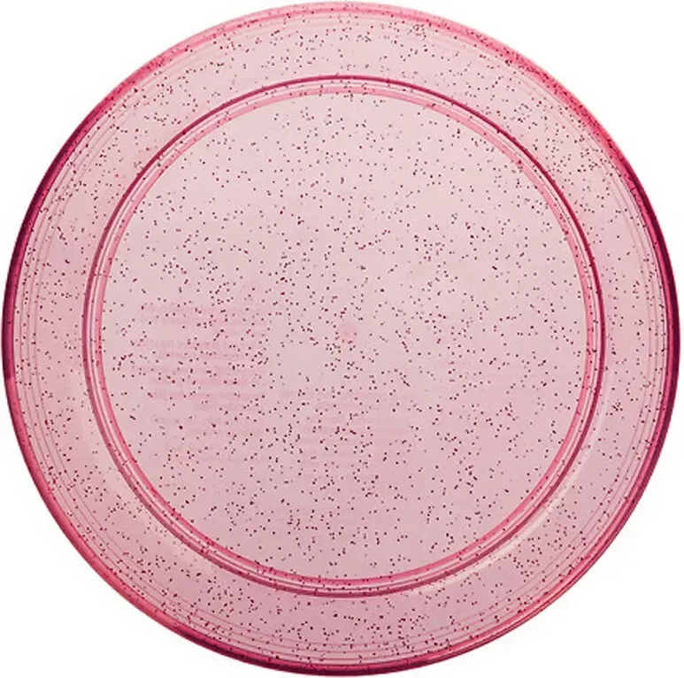 FLIEGENDES SCHEIBCHEN GLITTER 22,5CM (Mehrfarbig, zufällig versendet)
