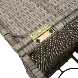 vidaXL Propan-Tank-Verstecktisch 40 x 40 x 60 cm Grau