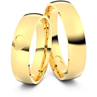 Trauringe Herz an Herz 585er Gelbgold - 6806