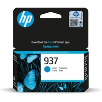 HP 937 (4S6W2NE) Cyan Original Druckerpatrone, für OfficeJet Pro