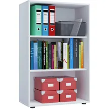 VCM Lona Aktenregal 70 x 37 x 110 cm weiß