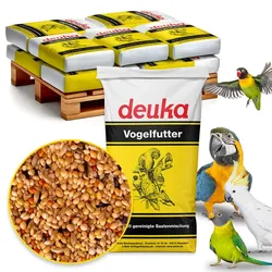 deuka Exoten 12x20kg - Alleinfuttermittel für exotische Ziervögel